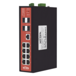 WI-TEK WIPMS312GFIV2 – Switch PoE Industrial Administrable / 8 Puertos Gigabit + 4 SFP / PoE Mixto 24V/48V / 802.3af/at/bt 60W / Protección 8kV / Riel DIN / -40°C a 80°C