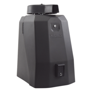 DKS DOORKING 6524-380 – Operador para Puerta Abatible / Uso Continuo / 4.8 m (15.7 ft) / 360 kg / 0.5 HP / 115 VAC / Energía Solar / Batería 7.2 Ah