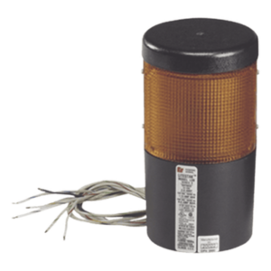 FEDERAL SIGNAL INDUSTRIAL LSL-024-A – Módulo de luz LED / 24 VCD / Ámbar / Policarbonato resistente al impacto / Montaje superficial o tubo NPT 3/4"