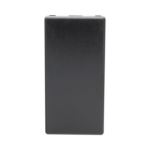 SIMON SM-1/2PC-N – Placa Ciega Medio Módulo / 45 x 45 x 8,5 mm / IP20 / Negro Grafito RAL 7021 / -5°C a +60°C