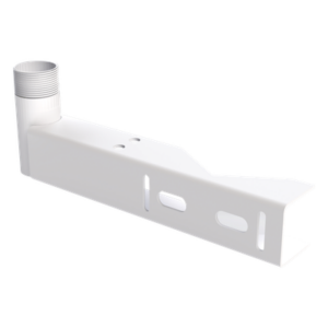 EPCOM INDUSTRIAL HLU2R2 – Herraje para Lámpara de Obstrucción / Acero Galvanizado / Pintura Electrolítica Blanca / Fijación 7/8' a 1-1/4' / Compatible STZ30 STZ35 STZ45