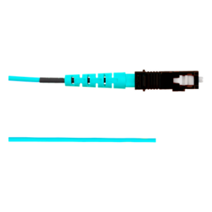 PANDUIT FX1BN3NNNSNM002 – Pigtail de Fibra Óptica / SC Simplex / Multimodo OM3 50/125 / 900µm / 2 Metros (6.56 Pies) / Color Aqua