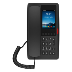 FANVIL H6WB – Teléfono IP Hotelero Wi-Fi 6 / Pantalla IPS 3.5" 320x480 / 2 Líneas SIP / 5 Teclas Programables / Puerto USB-A / PoE 802.3af / Audio HD / Diseño Negro
