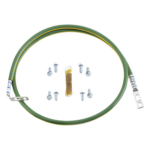 PANDUIT RGEJ1024PFY – Jumper de Aterrizaje / 10 AWG (6mm²) / Terminal 90° / 0.61m (2ft) / Cobre-Aluminio