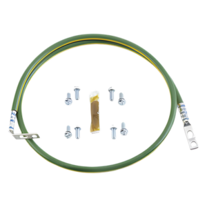 PANDUIT RGEJ1024PFY – Jumper de Aterrizaje / 10 AWG (6mm²) / Terminal 90° / 0.61m (2ft) / Cobre-Aluminio