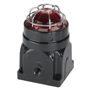 FEDERAL SIGNAL INDUSTRIAL G-LED-AC-D-R – Luz LED para ubicaciones peligrosas / 120-240 Vca / Ex d / Montaje en superficie / Rojo / -55°C a 70°C (-67°F a 158°F)