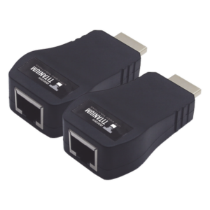 EPCOM TITANIUM TTHDMI2RJ – Extensor HDMI / 25 m (82 ft) / Cat5e/Cat6 / 1080p@60Hz / HDMI 1.3 / HDCP 1.2 / Sin Alimentación Externa