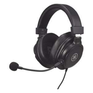 YAMAHA YHG01 – Headset con Micrófono Desmontable / Respuesta 20 Hz-20 kHz / Conector 3.5 mm TTRS / Peso 240 g / 0.79 pies de cable