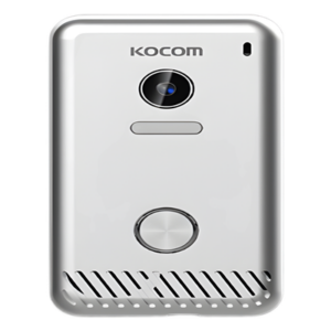 KOCOM KCS81MU – Frente de Calle para Videoportero / Ángulo 100° / Visión Nocturna 0.1 Lux / Conexión 4 Monitores / Alimentación 10-15 VCD / Diseño Metálico IP