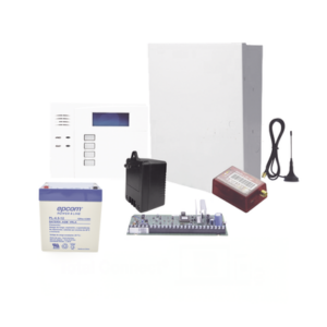 HONEYWELL HOME RESIDEO VISTA48/6150TB4G – Panel de Alarma VISTA-48LA / 8 Zonas Cableadas + 40 Inalámbricas / 48 Usuarios / 3 Particiones / Comunicador 4G LTE-M / Teclado 6160RF