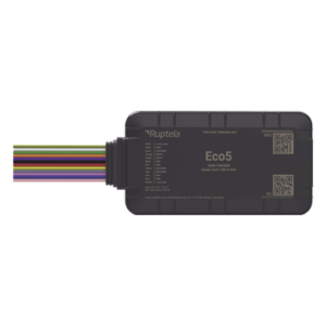RUPTELA ECO5 – Localizador GPS Vehicular / LTE Cat1 con Respaldo 2G / GNSS U-blox M10 / Bluetooth BLE 5.0 / IP54 / Alimentación 9-32 V