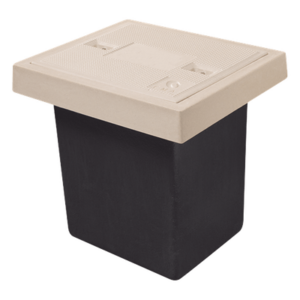 LINKEDPRO BY EPCOM LP-RL1TL – Registro de Telecomunicaciones / 1 Tapa / Resistencia 2.5 Toneladas / Uso Peatonal / Tapa 59.5x59.5 cm / Impermeable