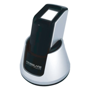 ROSSLARE SECURITY PRODUCTS DRB9000 – Lector Biométrico USB de Escritorio / Enrolamiento de Huellas / Sensor Óptico / Alimentación 5 VCC por USB / Compatible con AXTRAXNG