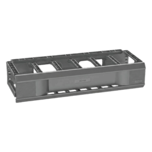 HOFFMAN DCHS2 – Organizador de Cables Horizontal / Sencillo Frontal / Rack 19in / 2 UR / Montaje sin Herramientas