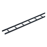 HOFFMAN LSS12BLK – Charola Tipo Escalerilla / Acero Calibre 16 / 12 in (305 mm) Ancho / 10 ft (3.05 m) Longitud / Travesaños cada 9 in (229 mm) / RAL 9005 Negro