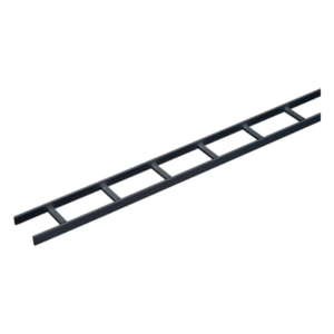HOFFMAN LSS12BLK – Charola Tipo Escalerilla / Acero Calibre 16 / 12 in (305 mm) Ancho / 10 ft (3.05 m) Longitud / Travesaños cada 9 in (229 mm) / RAL 9005 Negro