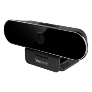 YEALINK UVC-20 – Cámara Web USB / Full HD 1080p / 30 fps / Micrófono Omnidireccional 180° / Zoom Digital 1.4x / Tapa de Privacidad