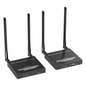 EPCOM TITANIUM TT699KVM – Extensor HDMI Inalámbrico / 4K@60Hz / Transmisión 50 m (164 ft) / Banda 5 GHz / Transferencia IR / Emparejamiento SSID