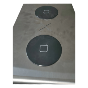 HIKVISION 202002767 – Tapa de lector de tarjetas / Plástico de alta durabilidad / Diseño empotrable / Sin tornillería / Compatible con torniquete DS-K3G411LXR