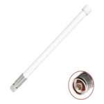 TXPRO TXPANT2458Q10VNM – Antena Omnidireccional / Doble Banda 2.4 GHz y 5 GHz / Ganancia 7 dBi y 10 dBi / Exterior / Cobertura 360° / Polarización Vertical
