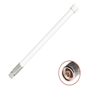 TXPRO TXPANT2458Q10VNM – Antena Omnidireccional / Doble Banda 2.4 GHz y 5 GHz / Ganancia 7 dBi y 10 dBi / Exterior / Cobertura 360° / Polarización Vertical