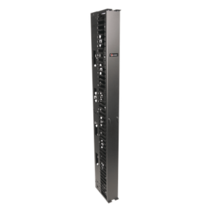SIEMON VCM-6 – Organizador Vertical Sencillo / 45UR / Acero Laminado en Frío 16AWG / 6in (152mm) Ancho / Alta Densidad
