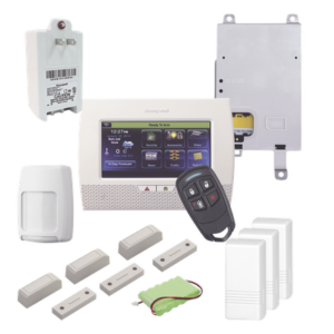HONEYWELL HOME RESIDEO L7000LAS3GL – Panel de alarma inalámbrico / Pantalla táctil de 7 pulgadas en español / 80 zonas inalámbricas + 1 cableada / GSM, WiFi y Ethernet / 48 usuarios