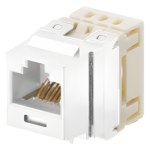 PANDUIT NKP5E88MIW – Jack Keystone / Cat 5e / Impacto 110 / RJ45 / 8P8C / UTP / Blanco Mate