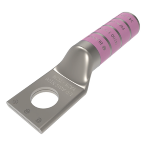 HUBBELL BURNDY HUB-YA25 – Zapata Terminal / Barril Largo / 1/0 AWG / 5/16" / 35 kV / 2.48 in
