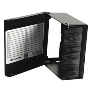 SIEMON LVW-M1-01 – Recinto de Fibra Óptica / Montaje en Pared / Acceso Fijo / 1 Abertura / 24 Fibras / 5.2' x 5.0' x 2.2'