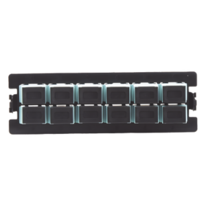 LINKEDPRO BY EPCOM LP-FO-S12-MM – Placa Acopladora / 12 Fibras Multimodo / 12 Acopladores SC Simplex / Compatible SC-LC-APC-PC/UPC / Interior