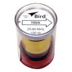 BIRD TECHNOLOGIES 100A – Elemento de Wattmetro / 100 W / 7/8" / 25-60 MHz / Intercambiable en Campo