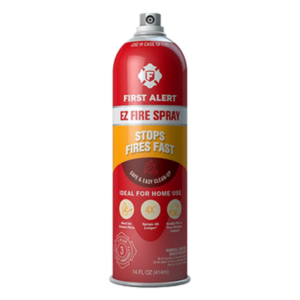 FIRST ALERT AF400 – Extintor Portátil en Aerosol / 100 ml / Clases A-B-C / Agente Dipotásico 3.6% / Uso Residencial y Comercial