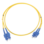 LINKEDPRO BY EPCOM LP-FO-6053B – Jumper de Fibra Óptica / Monomodo 9/125 µm / SC/SC Dúplex / 1 Metro (3.28 Pies) / ITU-T G.652.D / 1310-1550 nm
