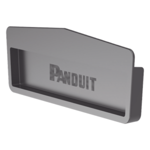 PANDUIT FREC12X4LBL – Tapa Final para Canaleta / 12x4 / Instalación a Presión / Radio de Curvatura 50.8 mm / 1.67x0.08x11.38 ft / Negro
