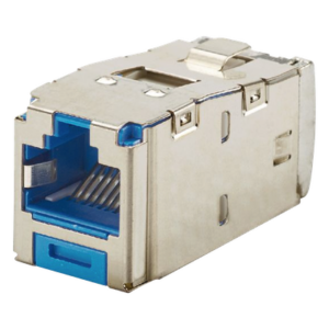 PANDUIT CJS6X88TGBUY – Conector Jack / Blindado / Cat 6A / 8P8C / TG Mini-Com / Terminación sin Impacto / -10°C a 65°C / 22-26 AWG
