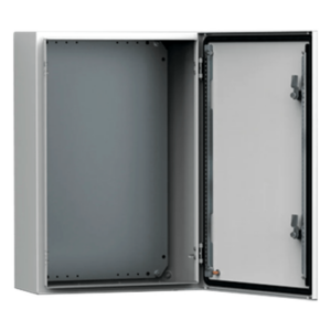 HOFFMAN MAS0302515R5 – Gabinete de Pared Exterior / IP66 / NEMA 4/12/13 / IK10 / Acero 1.5 mm / 300 x 250 x 155 mm (11.8 x 9.8 x 6.1 in) / Bisagras Ocultas 130°