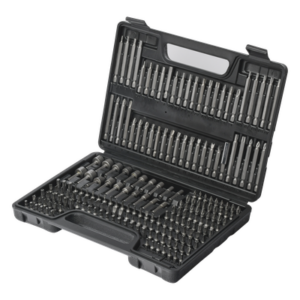 PRECISION PST-C010-03 – Juego de Puntas para Taladro / 208 Piezas / Entrada Hexagonal 1/4" / Acero Cr-V / Soporte Magnético con Liberación Rápida / Extensor Incluido / Estuche Organizador