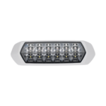 SIGNALPRO SP80RW-W – Luz de Advertencia LED / 1700 Lúmenes / 12-24 VCD / IPX7 / Sincronización 20 Unidades / ECE R65 Class 2 / SAE J595 Class 1