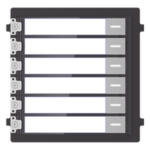 HIKVISION DS-KD-KK – Módulo de Botones para Videoportero Modular / 6 Botones / Montaje Empotrado o Superficie / IP65 / Consumo 2 W