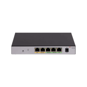 HIKVISION DS-3WG105G-SI – Router PoE+ / 8 Puertos Gigabit PoE+ / 2 Puertos WAN / 1000 Mbps / 80W / 190×125×27 mm / 0.62×0.41×0.09 ft