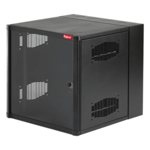 HOFFMAN EWMW242430 – Gabinete de Pared 19in / 12 UR / 600x762 mm / Puerta con Ventana / Carga 113.4 kg / Negro