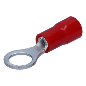 EPCOM POWERLINE AE34146 – Terminal de Anillo Aislado / 3/16" / Calibre 22-16 AWG / Rojo / Paquete 25 piezas