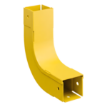 PANDUIT FIVRA2X2LYL – Bajada Vertical Interior 90° / Radio de Curvatura 50.8 mm / Altura 176.3 mm / Canaleta 2x2 / PC/ABS / Amarillo