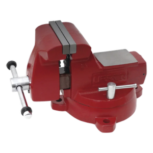 URREA SYS-425-HD – Tornillo de Banco / Acero al Carbono Pulido / Mordaza 5" / Garganta 3-47/64" / Compatible 1/4" a 2-1/2"
