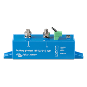 VICTRON ENERGY BP100A – Protector de Baterías / 12/24 V / 100 A / Desconexión Automática / Autodetección de Sistema / Protección de Sobretensión