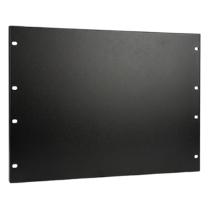 HOFFMAN P19RPP3UB – Tapa Ciega para Rack / 3 UR / Acero 2.66 mm / 19" EIA / Negro Jet / 5.22 x 19.00 x 0.11 in (13.26 x 48.26 x 0.28 cm)