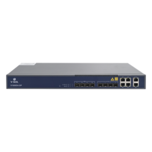 V-SOL V1600D4-DP – OLT EPON / 4 Puertos PON / 8 Puertos Uplink RJ45+SFP / 256 ONUs / 20 km / Rack 1U