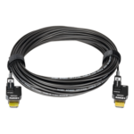 KRAMER CLS-AOCH/60-66 – Cable HDMI Activo Óptico / 4K@60Hz 4:4:4 / 18 Gbps / Terminales Micro-HDMI Desmontables / Fibra Óptica / LSHH / 20 m (65.6 ft)