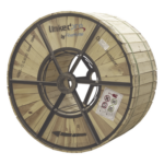 LINKEDPRO BY FIBERHOME OC-ADSS-12C-S200/4KM – Carrete de Fibra Óptica Aérea ADSS / G.652D Monomodo / 12 Hilos / 4 km / Span 200 m (656 ft) / Loose Tube / Exterior